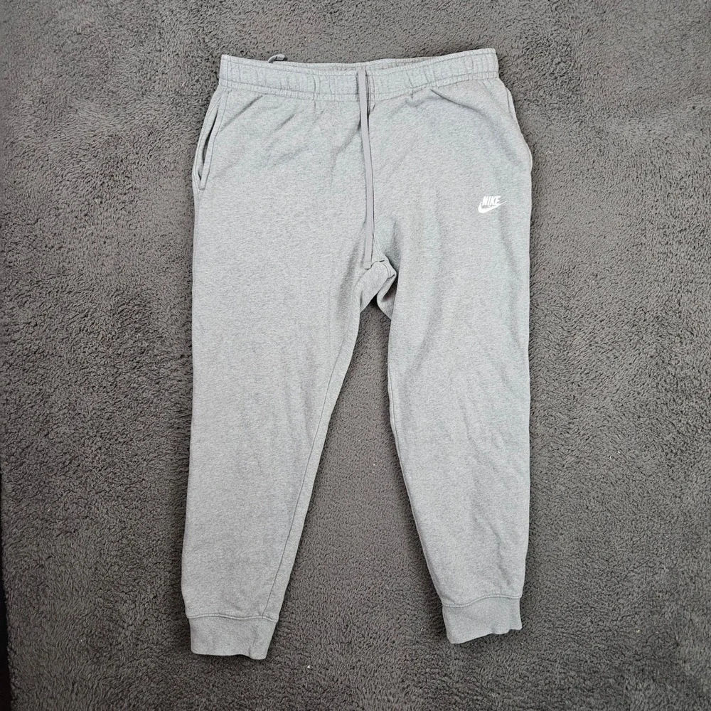Nike Mens Large Sportswear Club Fleece Jogger Pants Grey BV2671-063
